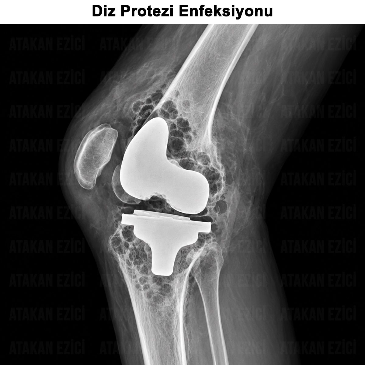 Diz Protezi Enfeksiyonu: Nedenler, Tanısı ve Tedavisi
